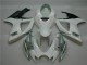 Inexpensive 2006-2007 White Silver Suzuki GSXR 600/750 Motorcycle Fairing Kit Inexpensive 2006-2007 White Silver Suzuki GSXR 600/750 Motorcycle Fairing Kit