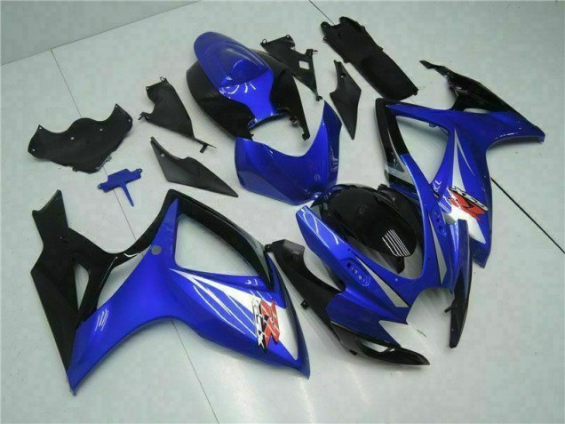 Inexpensive 2006-2007 Blue Suzuki GSXR 600/750 Bike Fairings Inexpensive 2006-2007 Blue Suzuki GSXR 600/750 Bike Fairings