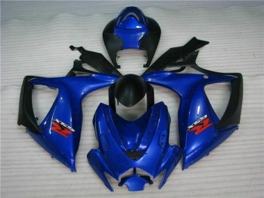 Inexpensive 2006-2007 Blue Suzuki GSXR 600/750 Moto Fairings & Bodywork