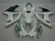 Inexpensive 2006-2007 White Silver Suzuki GSXR 600/750 Motorcycle Fairings Kit Inexpensive 2006-2007 White Silver Suzuki GSXR 600/750 Motorcycle Fairings Kit
