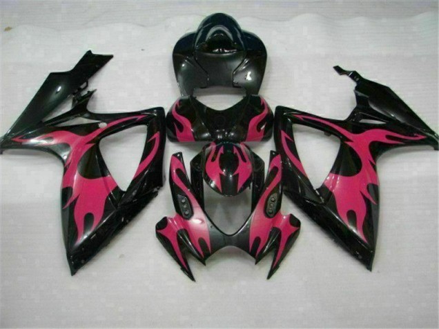 Inexpensive 2006-2007 Black Suzuki GSXR 600/750 Bike Fairing Kit & Bodywork Inexpensive 2006-2007 Black Suzuki GSXR 600/750 Bike Fairing Kit & Bodywork