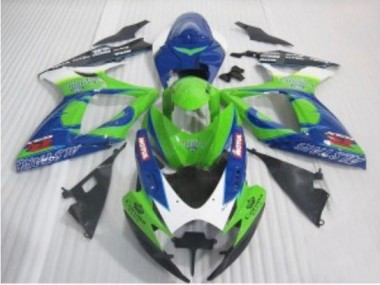 Inexpensive 2006-2007 Blue Green Suzuki GSXR 600/750 Motor Fairings