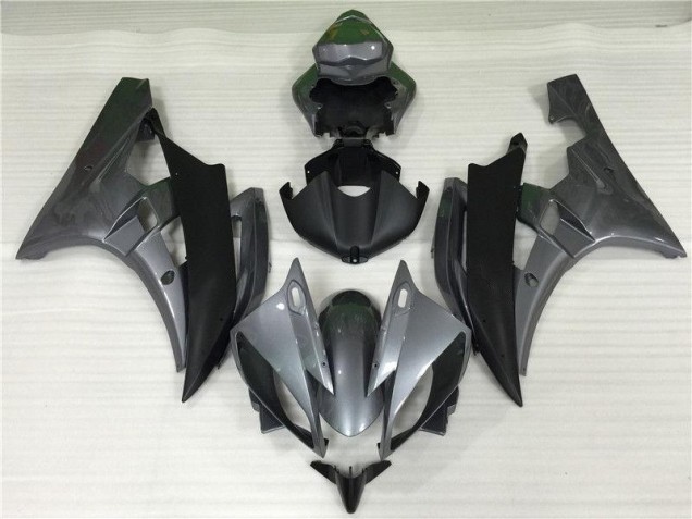 Inexpensive 2006-2007 Grey Black Yamaha YZF R6 Bike Fairing Kit Inexpensive 2006-2007 Grey Black Yamaha YZF R6 Bike Fairing Kit