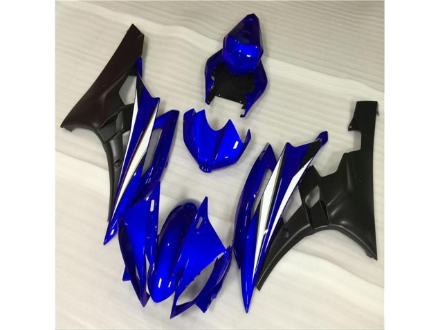 Inexpensive 2006-2007 Blue Black Yamaha YZF R6 Motorcycle Fairings Kits Inexpensive 2006-2007 Blue Black Yamaha YZF R6 Motorcycle Fairings Kits
