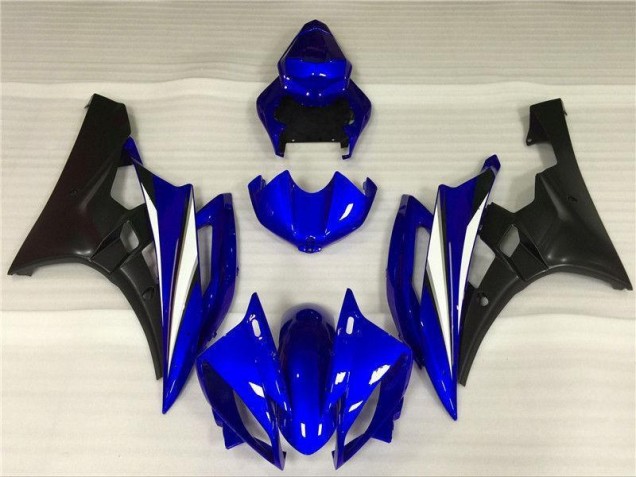 Inexpensive 2006-2007 Blue Black Yamaha YZF R6 Motorcycle Fairings Kits Inexpensive 2006-2007 Blue Black Yamaha YZF R6 Motorcycle Fairings Kits