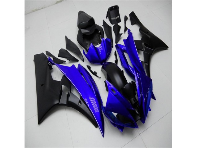 Inexpensive 2006-2007 Blue Black Yamaha YZF R6 Motorcycle Replacement Fairings & Bodywork Inexpensive 2006-2007 Blue Black Yamaha YZF R6 Motorcycle Replacement Fairings & Bodywork