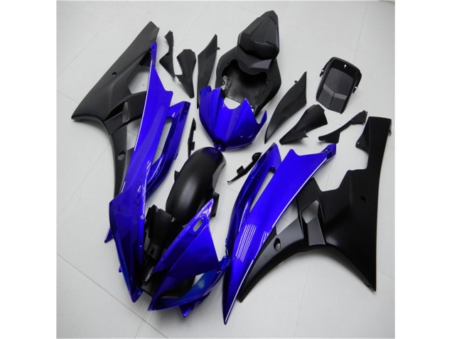 Inexpensive 2006-2007 Blue Black Yamaha YZF R6 Motorcycle Replacement Fairings & Bodywork Inexpensive 2006-2007 Blue Black Yamaha YZF R6 Motorcycle Replacement Fairings & Bodywork