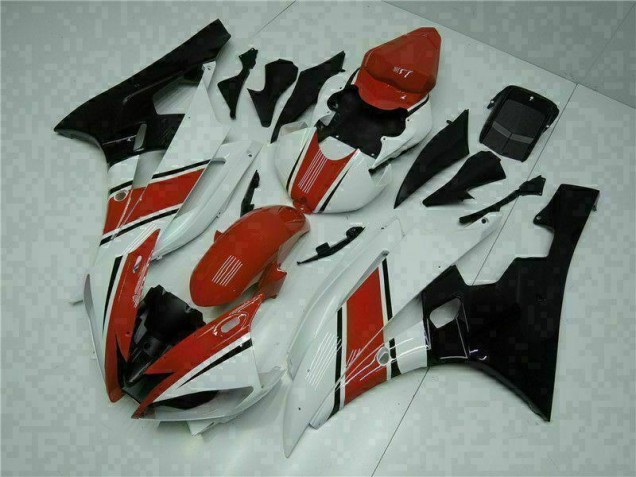 Inexpensive 2006-2007 Red White Yamaha YZF R6 Motorcycle Fairings & Plastics Inexpensive 2006-2007 Red White Yamaha YZF R6 Motorcycle Fairings & Plastics