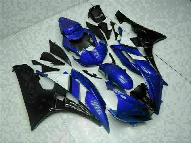 Inexpensive 2006-2007 Blue Black Yamaha YZF R6 Motorcycle Fairing Kit Inexpensive 2006-2007 Blue Black Yamaha YZF R6 Motorcycle Fairing Kit