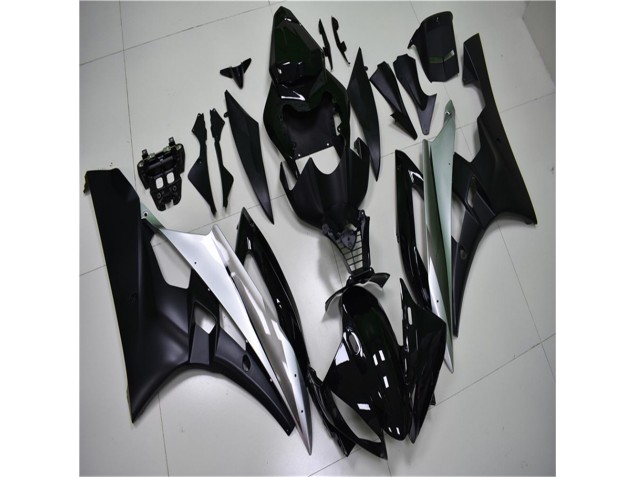Inexpensive 2006-2007 Silver Black Yamaha YZF R6 Bike Fairing Inexpensive 2006-2007 Silver Black Yamaha YZF R6 Bike Fairing