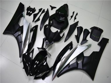 Inexpensive 2006-2007 Silver Black Yamaha YZF R6 Bike Fairing