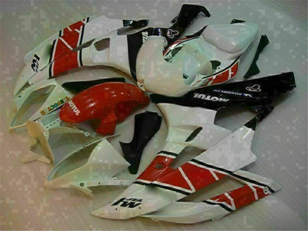 Inexpensive 2006-2007 Red White Yamaha YZF R6 Replacement Fairings Inexpensive 2006-2007 Red White Yamaha YZF R6 Replacement Fairings