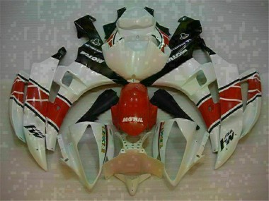 Inexpensive 2006-2007 Red White Yamaha YZF R6 Replacement Fairings