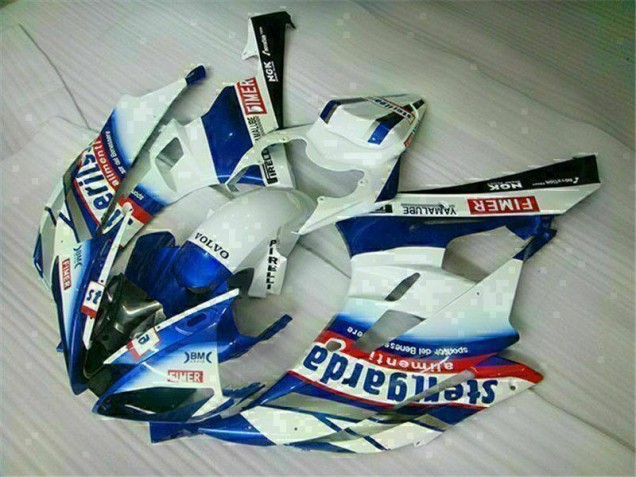 Inexpensive 2006-2007 White Blue Yamaha YZF R6 Motorbike Fairing Inexpensive 2006-2007 White Blue Yamaha YZF R6 Motorbike Fairing