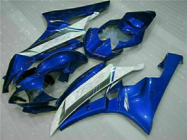 Inexpensive 2006-2007 Blue White Yamaha YZF R6 Bike Fairings Inexpensive 2006-2007 Blue White Yamaha YZF R6 Bike Fairings