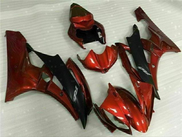 Inexpensive 2006-2007 Red Yamaha YZF R6 Replacement Motorcycle Fairings Inexpensive 2006-2007 Red Yamaha YZF R6 Replacement Motorcycle Fairings