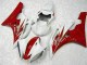 Inexpensive 2006-2007 Red White Yamaha YZF R6 Motorcycle Bodywork Inexpensive 2006-2007 Red White Yamaha YZF R6 Motorcycle Bodywork