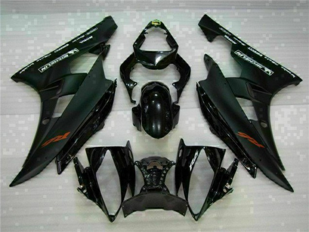 Inexpensive 2006-2007 Black Yamaha YZF R6 Motorbike Fairing Kits Inexpensive 2006-2007 Black Yamaha YZF R6 Motorbike Fairing Kits