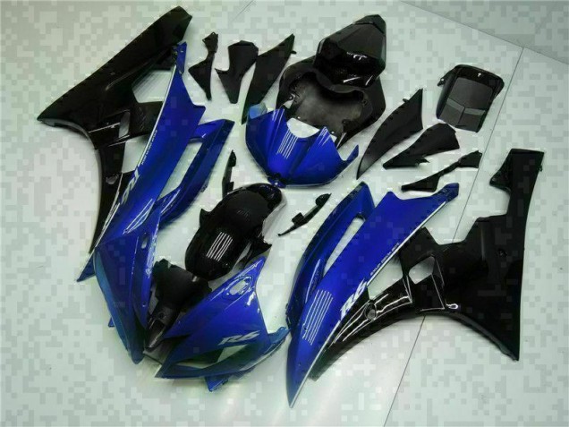 Inexpensive 2006-2007 Blue Black Yamaha YZF R6 Motorcycle Replacement Fairings Inexpensive 2006-2007 Blue Black Yamaha YZF R6 Motorcycle Replacement Fairings