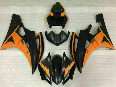 Inexpensive 2006-2007 Yellow Yamaha YZF R6 Motorcycle Fairings Kit