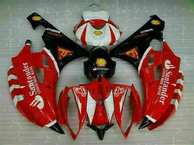 Inexpensive 2006-2007 Red Yamaha YZF R6 Bike Fairing Kit
