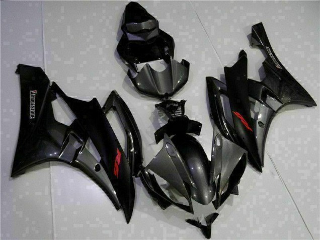 Inexpensive 2006-2007 Grey Black Yamaha YZF R6 Motorcycle Bodywork Inexpensive 2006-2007 Grey Black Yamaha YZF R6 Motorcycle Bodywork