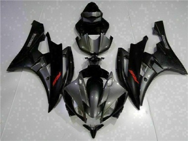 Inexpensive 2006-2007 Grey Black Yamaha YZF R6 Motorcycle Bodywork