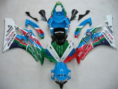 Inexpensive 2006-2007 Multi Color Yamaha YZF R6 Motorcycle Fairings Kit