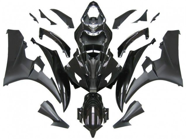 Inexpensive 2006-2007 Contrast Black Yamaha YZF R6 Bike Fairings Inexpensive 2006-2007 Contrast Black Yamaha YZF R6 Bike Fairings