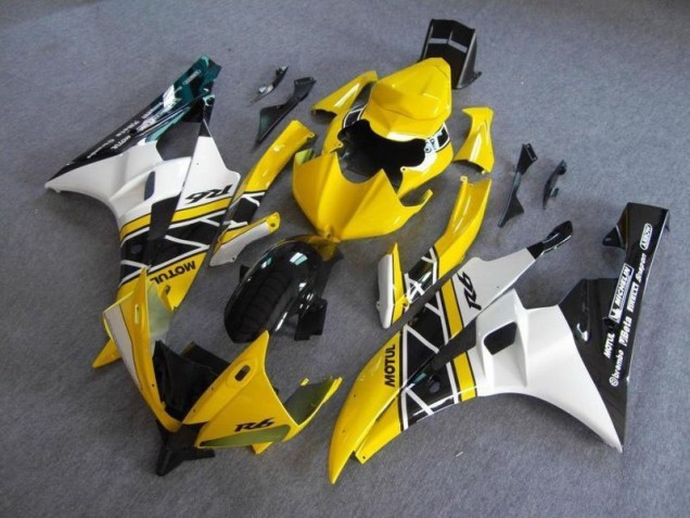 Inexpensive 2006-2007 Yellow Black Yamaha YZF R6 Replacement Fairings Inexpensive 2006-2007 Yellow Black Yamaha YZF R6 Replacement Fairings