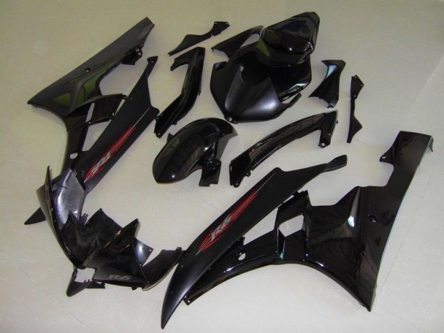 Inexpensive 2006-2007 OEM Style Black Yamaha YZF R6 Motorcycle Fairings Inexpensive 2006-2007 OEM Style Black Yamaha YZF R6 Motorcycle Fairings