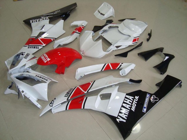 Inexpensive 2006-2007 Red White Black Yamaha YZF R6 Motor Fairings Inexpensive 2006-2007 Red White Black Yamaha YZF R6 Motor Fairings