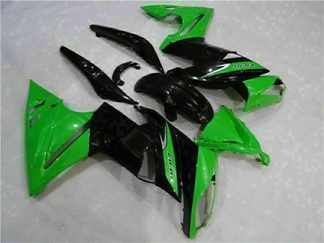 Inexpensive 2006-2008 Green Black Kawasaki EX650 Bike Fairings & Bodywork Inexpensive 2006-2008 Green Black Kawasaki EX650 Bike Fairings & Bodywork
