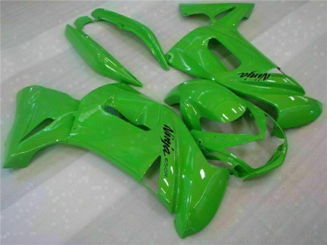 Inexpensive 2006-2008 Green Kawasaki EX650 Bike Fairing Inexpensive 2006-2008 Green Kawasaki EX650 Bike Fairing