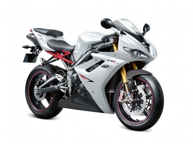 Inexpensive 2006-2008 White Black Triumph Daytona 675 Triple Motorbike Fairings Inexpensive 2006-2008 White Black Triumph Daytona 675 Triple Motorbike Fairings