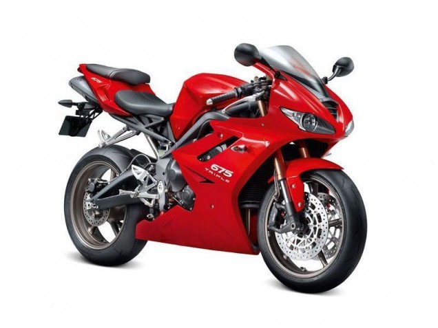 Inexpensive 2006-2008 Red Triumph Daytona 675 Triple Motorbike Fairing Inexpensive 2006-2008 Red Triumph Daytona 675 Triple Motorbike Fairing