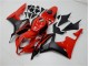 Inexpensive 2007-2008 Black Red Honda CBR600RR Motorcycle Fairing Kit