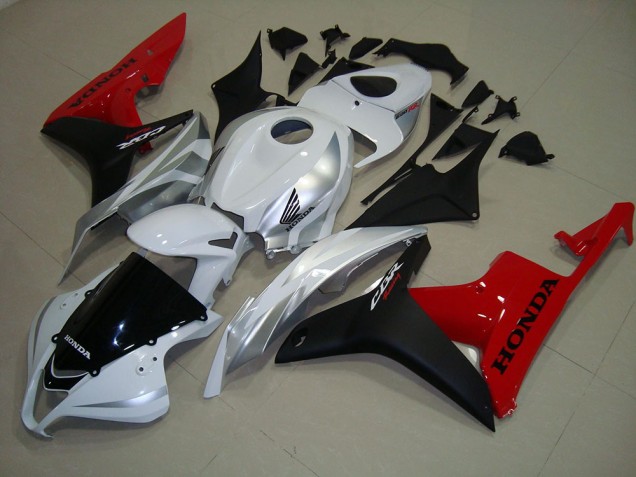 Inexpensive 2007-2008 White Black Red Honda CBR600RR Bike Fairing Inexpensive 2007-2008 White Black Red Honda CBR600RR Bike Fairing