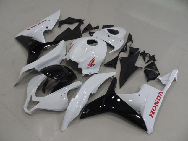 Inexpensive 2007-2008 White Black Honda CBR600RR Replacement Motorcycle Fairings Inexpensive 2007-2008 White Black Honda CBR600RR Replacement Motorcycle Fairings