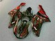 Inexpensive 2007-2008 Black Red Flame Kawasaki ZX6R Motor Bike Fairings Inexpensive 2007-2008 Black Red Flame Kawasaki ZX6R Motor Bike Fairings