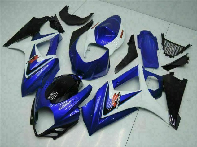 Inexpensive 2007-2008 Blue Suzuki GSXR 1000 K7 Motorcycle Fairings Kits