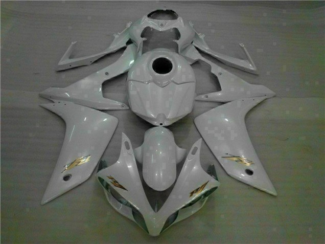 Inexpensive 2007-2008 White Yamaha YZF R1 Motorbike Fairings Inexpensive 2007-2008 White Yamaha YZF R1 Motorbike Fairings