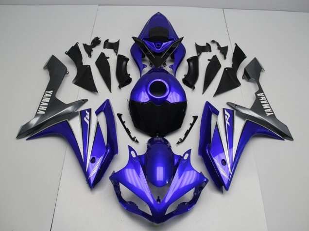 Inexpensive 2007-2008 Blue White Yamaha YZF R1 Bike Fairing Kit Inexpensive 2007-2008 Blue White Yamaha YZF R1 Bike Fairing Kit
