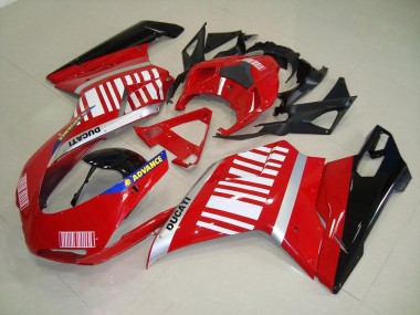 Inexpensive 2007-2012 Ducati 848 1098 1198 Motorcycle Fairing Kits & Plastic Bodywork MF3989