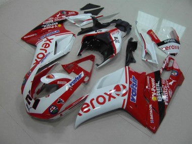 Inexpensive 2007-2012 OEM Xerox Ducati 848 1098 1198 Motorcycle Fairing Kits & Plastic Bodywork MF4007