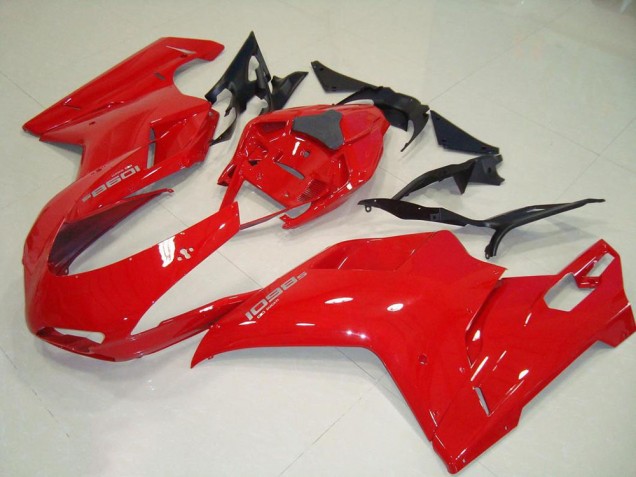 Inexpensive 2007-2014 Red Original Ducati 848 1098 1198 Motorbike Fairing