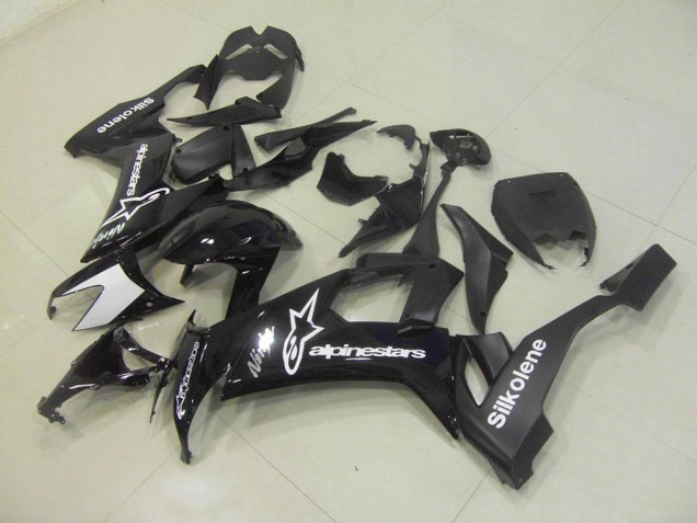 Inexpensive 2008-2010 Black Silkolene Kawasaki ZX10R Bike Fairings Inexpensive 2008-2010 Black Silkolene Kawasaki ZX10R Bike Fairings