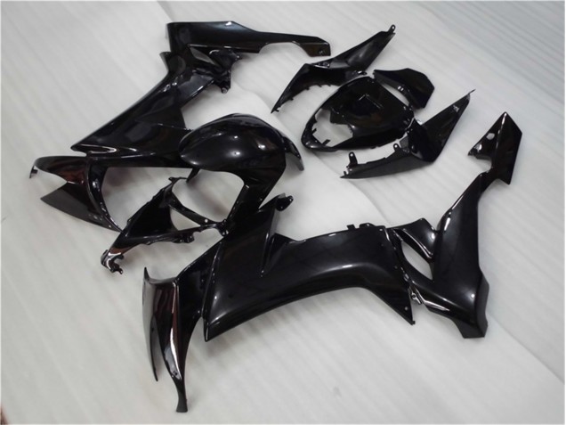 Inexpensive 2008-2010 Glossy Black Kawasaki ZX10R Motorcycle Fairing Kit Inexpensive 2008-2010 Glossy Black Kawasaki ZX10R Motorcycle Fairing Kit