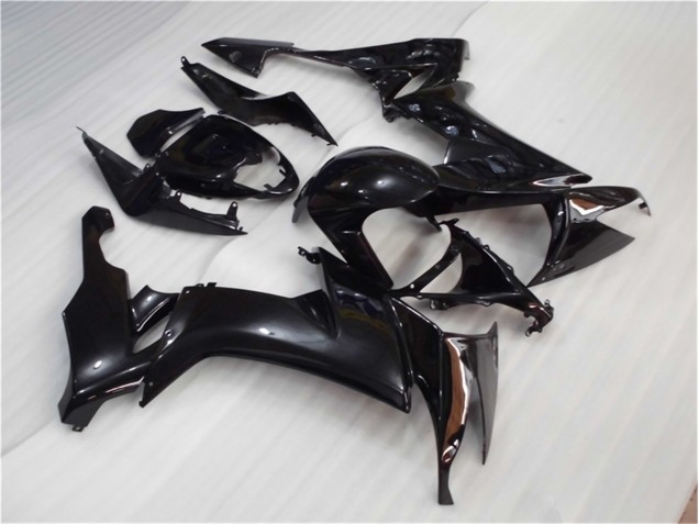 Inexpensive 2008-2010 Glossy Black Kawasaki ZX10R Motorcycle Fairing Kit Inexpensive 2008-2010 Glossy Black Kawasaki ZX10R Motorcycle Fairing Kit