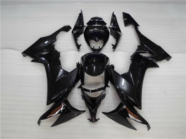 Inexpensive 2008-2010 Glossy Black Kawasaki ZX10R Motorcycle Fairing Kit Inexpensive 2008-2010 Glossy Black Kawasaki ZX10R Motorcycle Fairing Kit